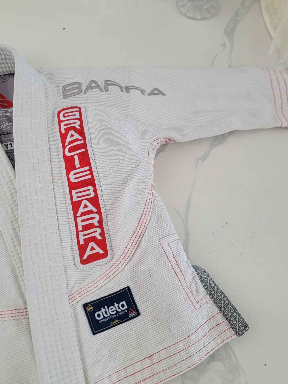 Y1 Gracie Barra Gi Atleta Edition